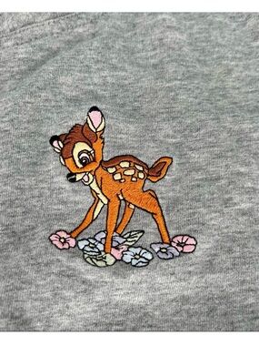 90’s Vintage Disney Store Bambi  Pajama Set Size Small